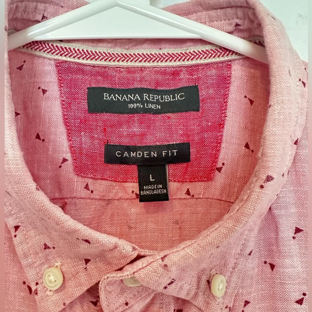 Banana Republic‎ Men's Large Banana Republic SS button up - Large